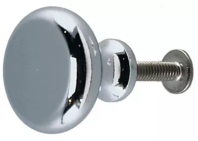 Perko Chr Brass Knob 1 " Od [0925DP0CHR] - Harbor Marine Deals